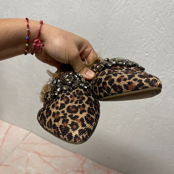 Crown vintage Emmereth Mule animal print 11M - Picture 5 of 7